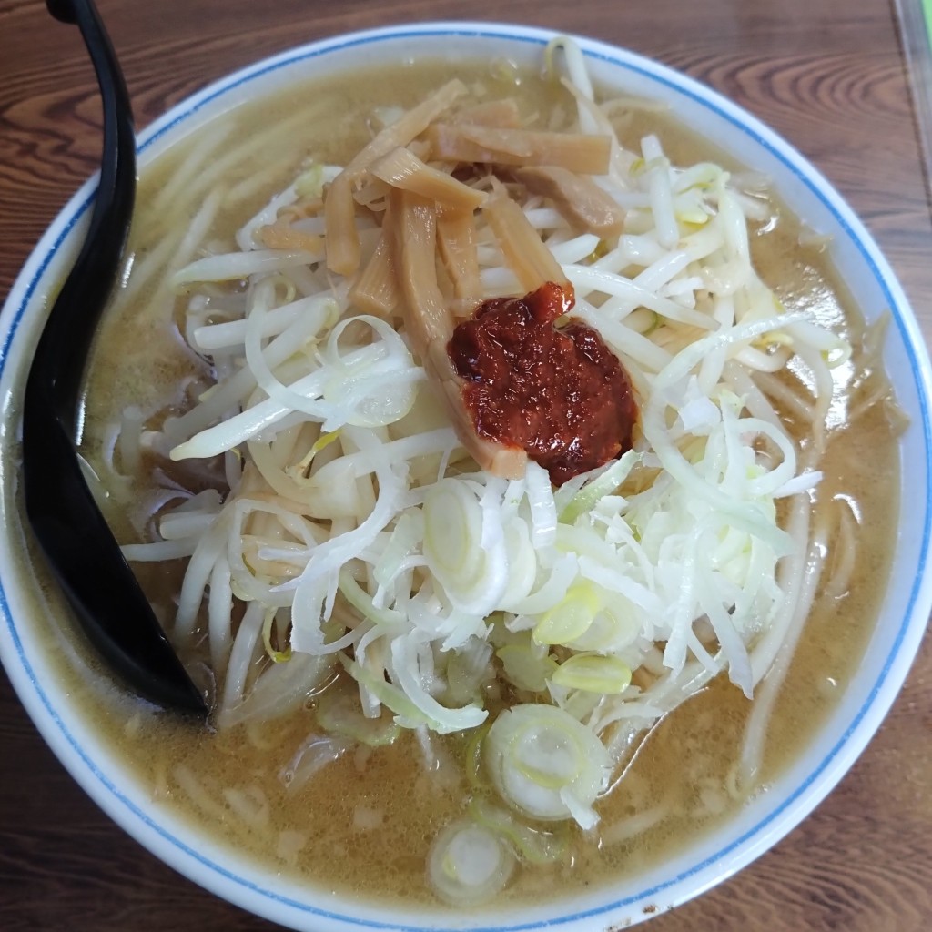 ユーザーが投稿した味噌ラーメンの写真 - 実際訪問したユーザーが直接撮影して投稿した小名浜ラーメン / つけ麺チーナン食堂の写真