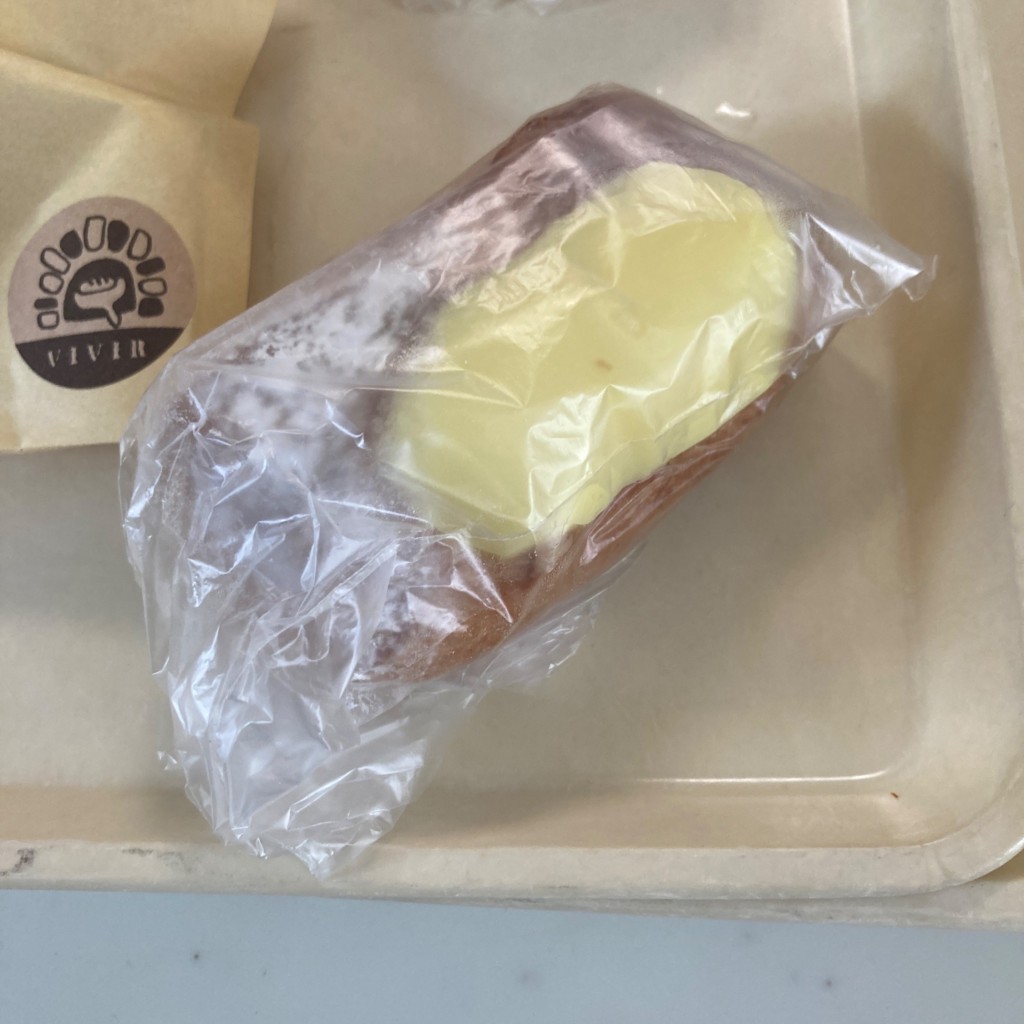 ユーザーが投稿したレモンクリームデニッシュの写真 - 実際訪問したユーザーが直接撮影して投稿した二塚ベーカリー石窯パン工房 VIVIRの写真