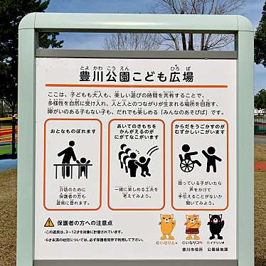 実際訪問したユーザーが直接撮影して投稿した諏訪公園豊川公園こども広場の写真