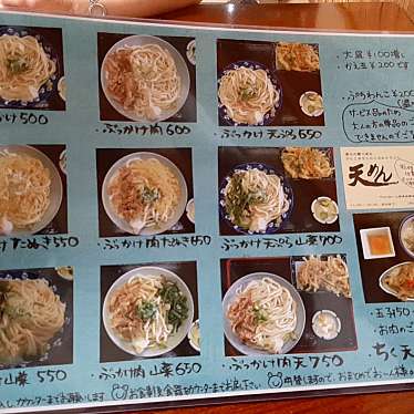 mayu-mさんが投稿した山中うどんのお店麺処 天めん/メンショ テンメンの写真