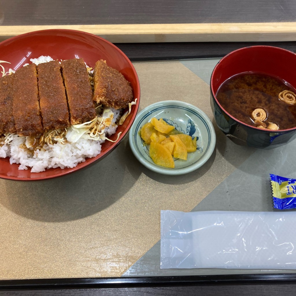 ユーザーが投稿したみそかつ丼の写真 - 実際訪問したユーザーが直接撮影して投稿した定食屋つばさ亭の写真