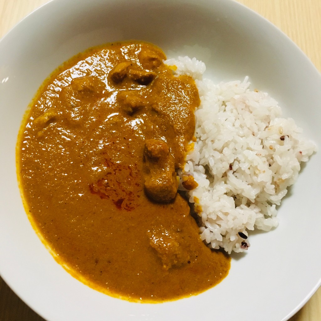 ユーザーが投稿したチキンカレー 極みの写真 - 実際訪問したユーザーが直接撮影して投稿した花畑町カレーヤーマンの写真