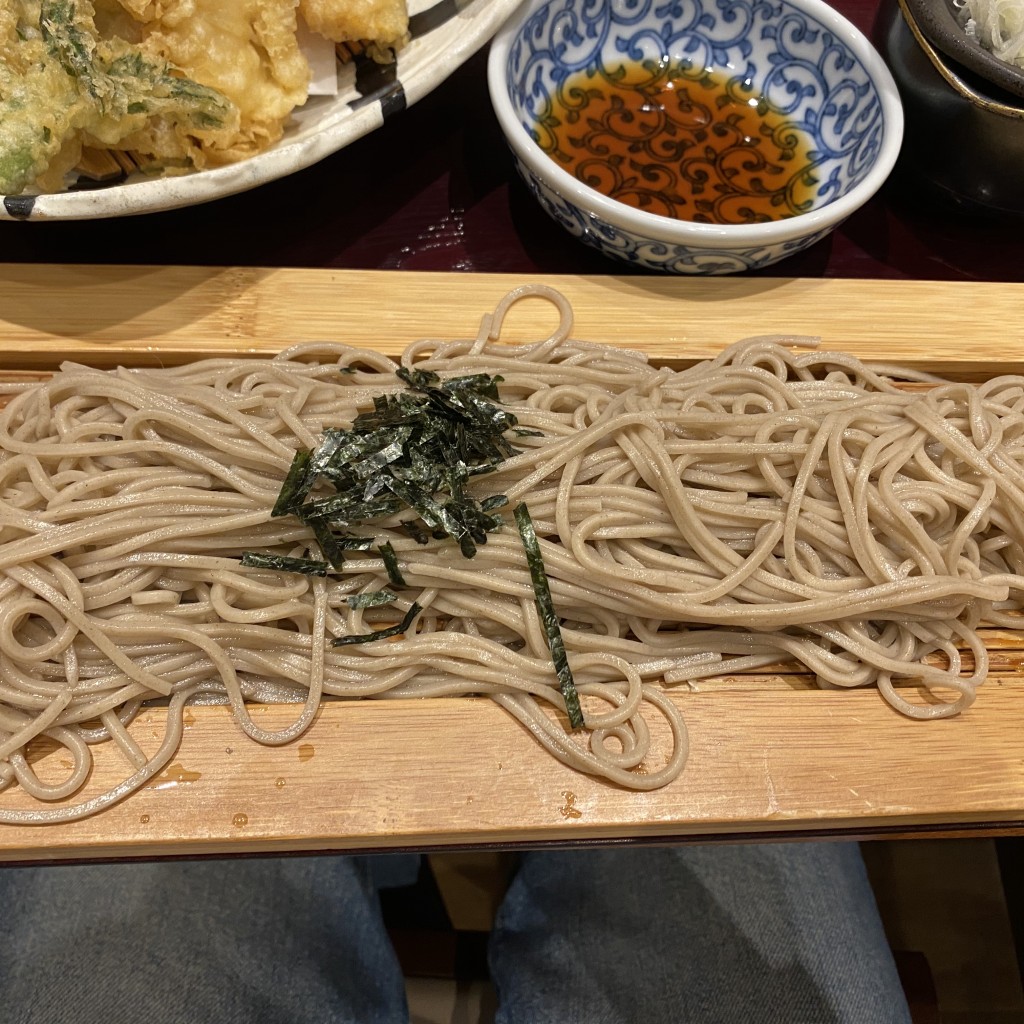 ユーザーが投稿した穴子入天ぷらソバセットの写真 - 実際訪問したユーザーが直接撮影して投稿した高塚新田寿司寿司 創作料理 一幸 東松戸店の写真
