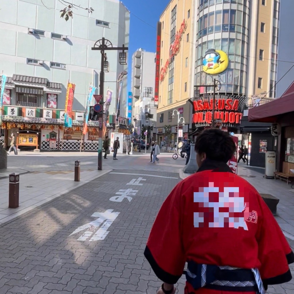 dan子tentenさんが投稿した雷門観光乗り物のお店東京力車雷門/トウキョウリキシャカミナリモンの写真