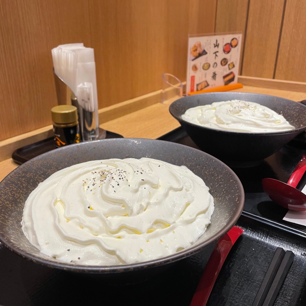 あんずのみさんが投稿した大門町うどんのお店山下本気うどん/ヤマシタ ホンキ ウドン オオミヤヒガシグチの写真