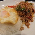 ガパオライス - 実際訪問したユーザーが直接撮影して投稿した西新橋タイ料理タイ料理 BANG SAEN 新橋店の写真のメニュー情報