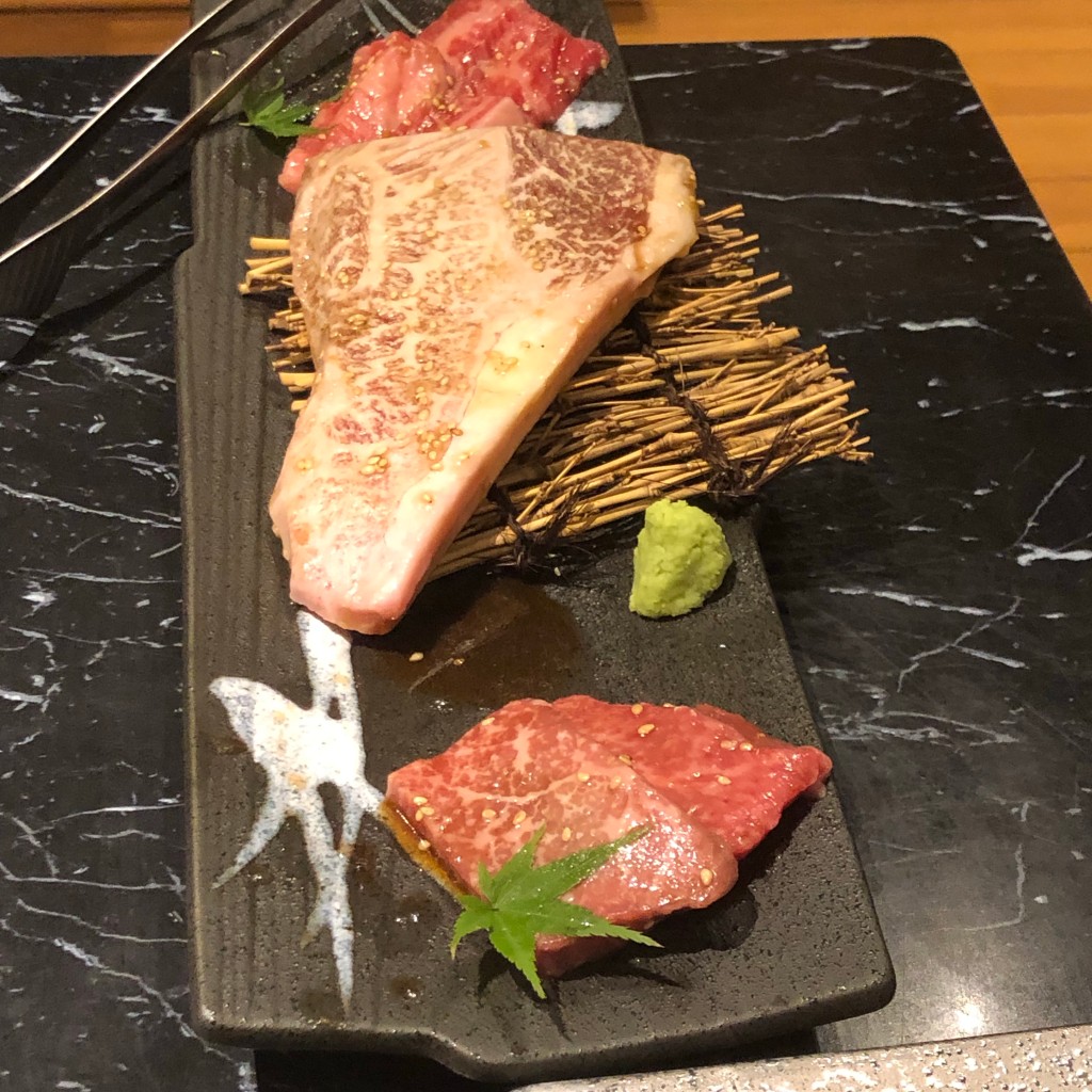 ユーザーが投稿した焼肉コース  国産のお肉の写真 - 実際訪問したユーザーが直接撮影して投稿した梅光園焼肉焼肉かわむらの写真