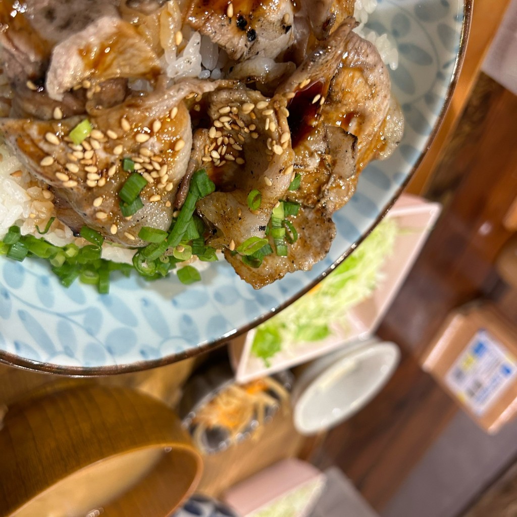 ユーザーが投稿したD黒ぶた丼 醤油の写真 - 実際訪問したユーザーが直接撮影して投稿した高島居酒屋黒ぶたや ルミネ横浜店の写真