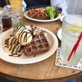 実際訪問したユーザーが直接撮影して投稿した北沢カフェWaffle cafe ORANGEの写真