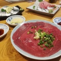 馬刺し(赤み) - 実際訪問したユーザーが直接撮影して投稿した神田司町居酒屋みますやの写真のメニュー情報
