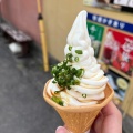 実際訪問したユーザーが直接撮影して投稿した(番地が直接)アイスクリームしょうゆ豆本舗 表参道店の写真