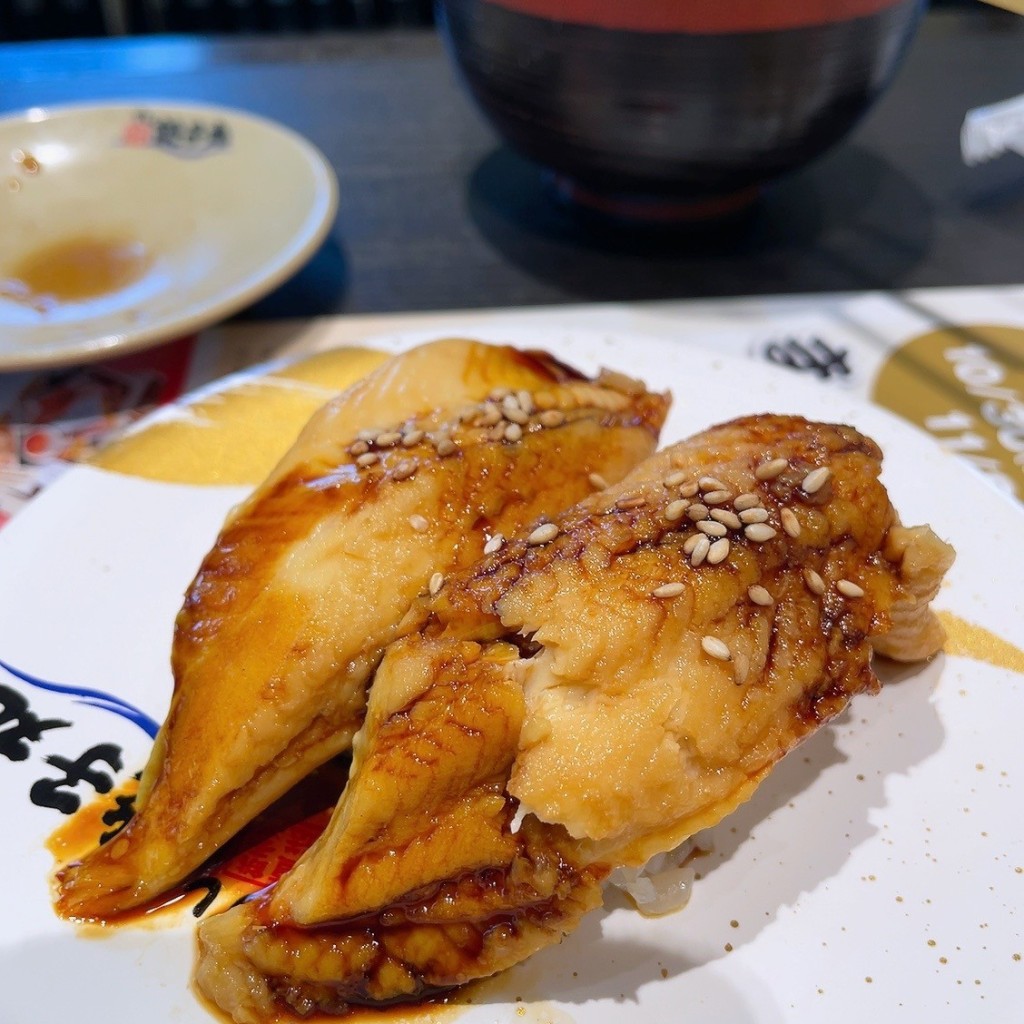 ユーザーが投稿した煮穴子の写真 - 実際訪問したユーザーが直接撮影して投稿した布田回転寿司すし銚子丸 調布店の写真