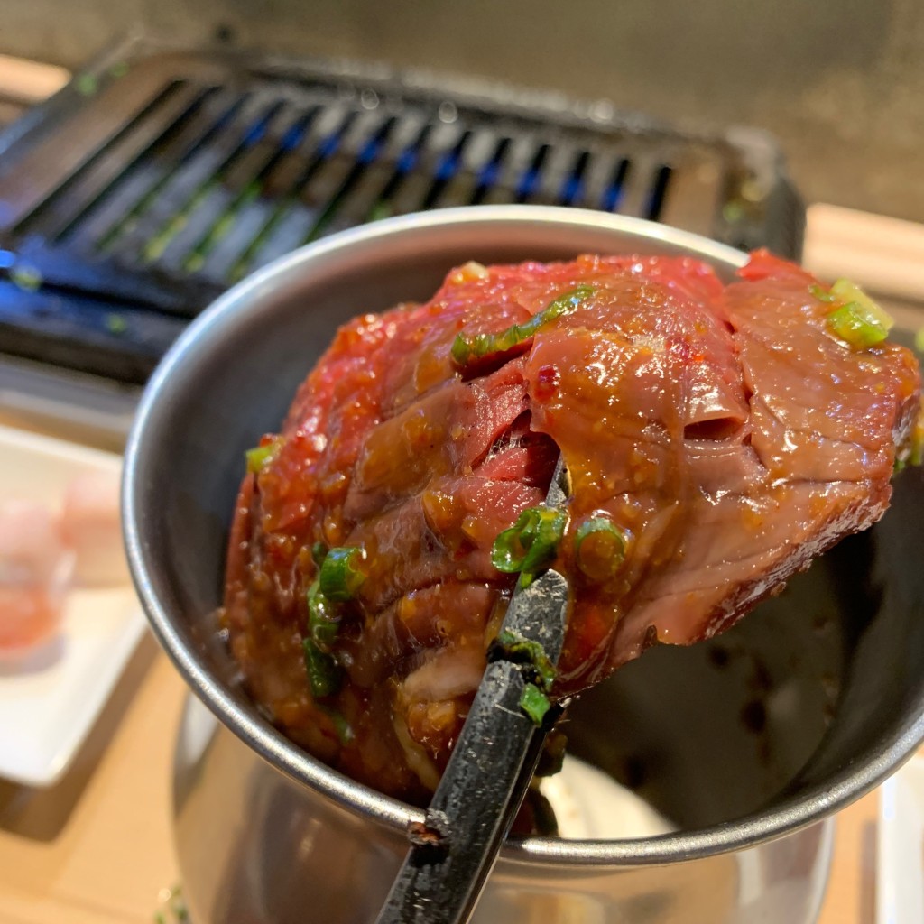 ユーザーが投稿した極旨メガハラミ漬け 1の写真 - 実際訪問したユーザーが直接撮影して投稿した魚町焼肉YAKINIKU ニクキュウの写真