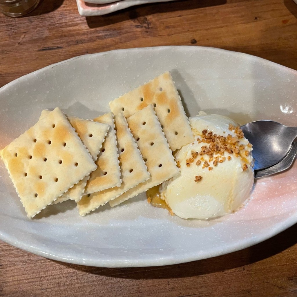 ユーザーが投稿した手作りチーズ豆腐の写真 - 実際訪問したユーザーが直接撮影して投稿した大今里西焼鳥焼鳥のさくらの写真