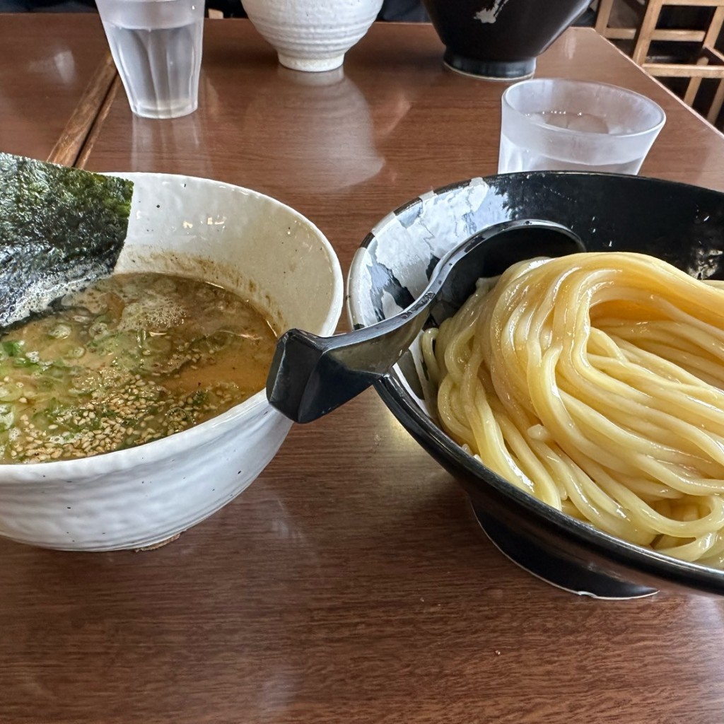 ユーザーが投稿したカツオつけ麺の写真 - 実際訪問したユーザーが直接撮影して投稿した湯沢ラーメン / つけ麺越後つけ麺維新 湯沢がんぎどおり店の写真