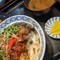 焼肉丼 - 実際訪問したユーザーが直接撮影して投稿した江端町うどんまるはちの写真のメニュー情報