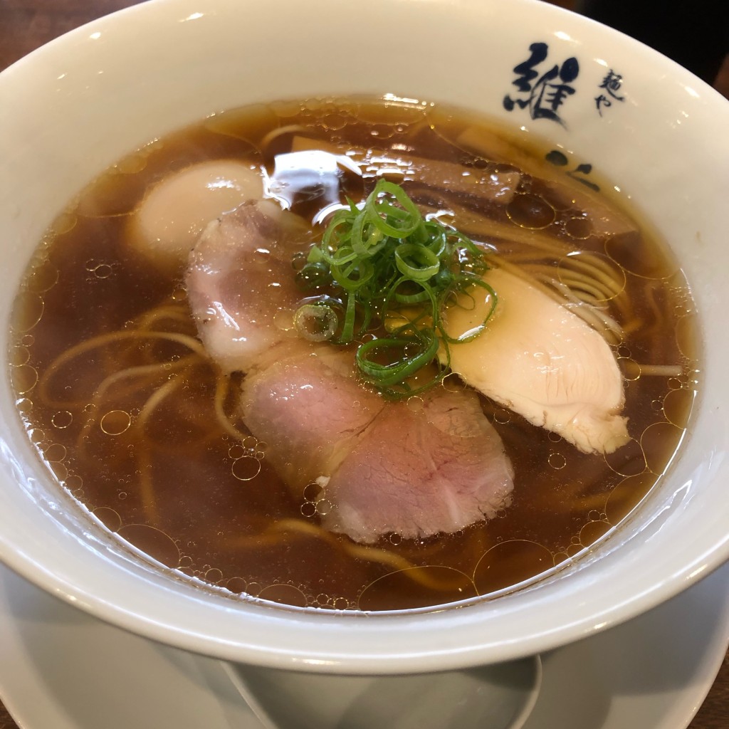 ユーザーが投稿した醤油ラーメンの写真 - 実際訪問したユーザーが直接撮影して投稿した上大崎ラーメン専門店麺や 維新の写真