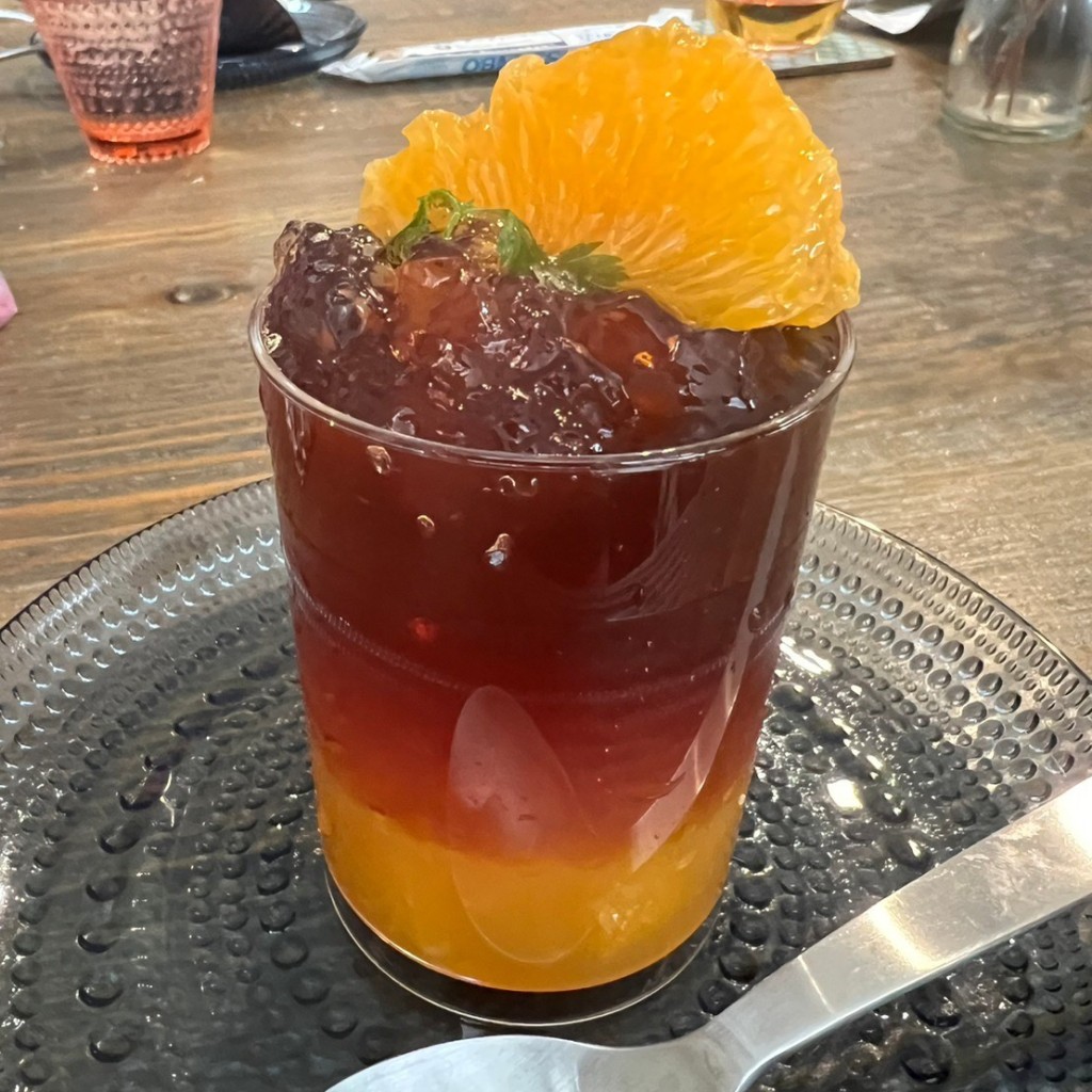 ユーザーが投稿したオレンジ紅茶ジュレの写真 - 実際訪問したユーザーが直接撮影して投稿した池尻スイーツラ・テール洋菓子店の写真
