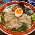 ワンタンメン - 実際訪問したユーザーが直接撮影して投稿した本町ラーメン / つけ麺拉麺いさりびの写真のメニュー情報