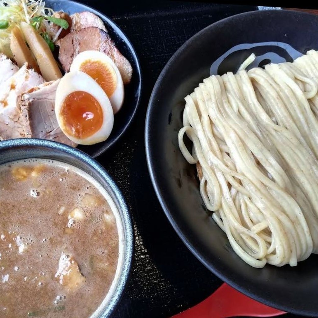 ユーザーが投稿した鶏とろみつけ麺の写真 - 実際訪問したユーザーが直接撮影して投稿した飾磨区今在家ラーメン / つけ麺麺屋甚八 飾磨店の写真