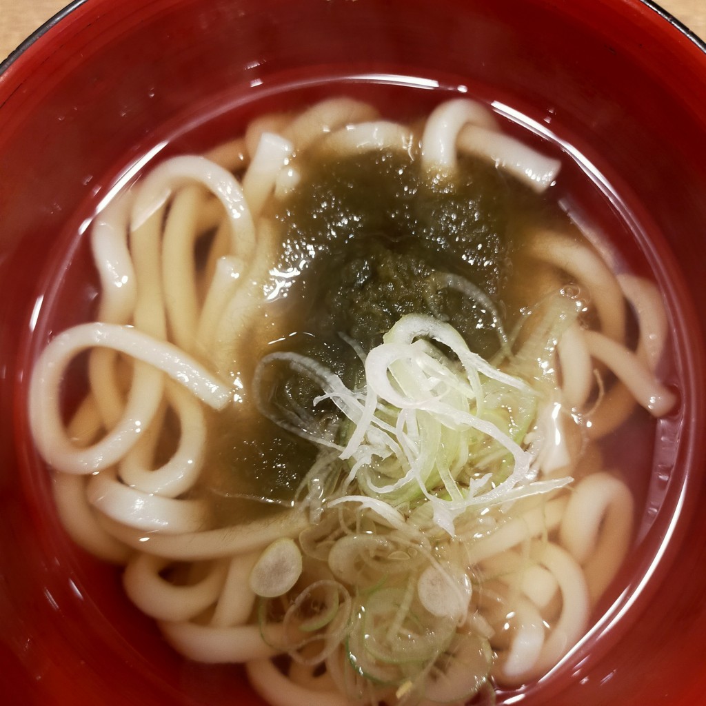 ユーザーが投稿したLunchとろろこんぶうどんの写真 - 実際訪問したユーザーが直接撮影して投稿した小杉町居酒屋磯丸水産 武蔵小杉南口店の写真