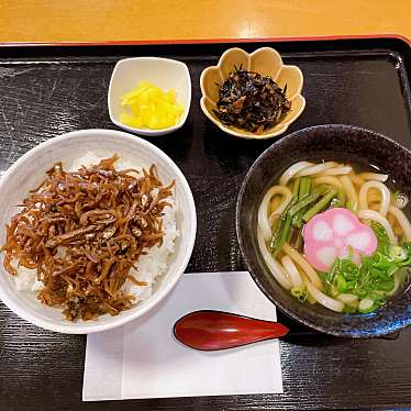 実際訪問したユーザーが直接撮影して投稿した蒜山下徳山うどん蒜山家きんべえの写真