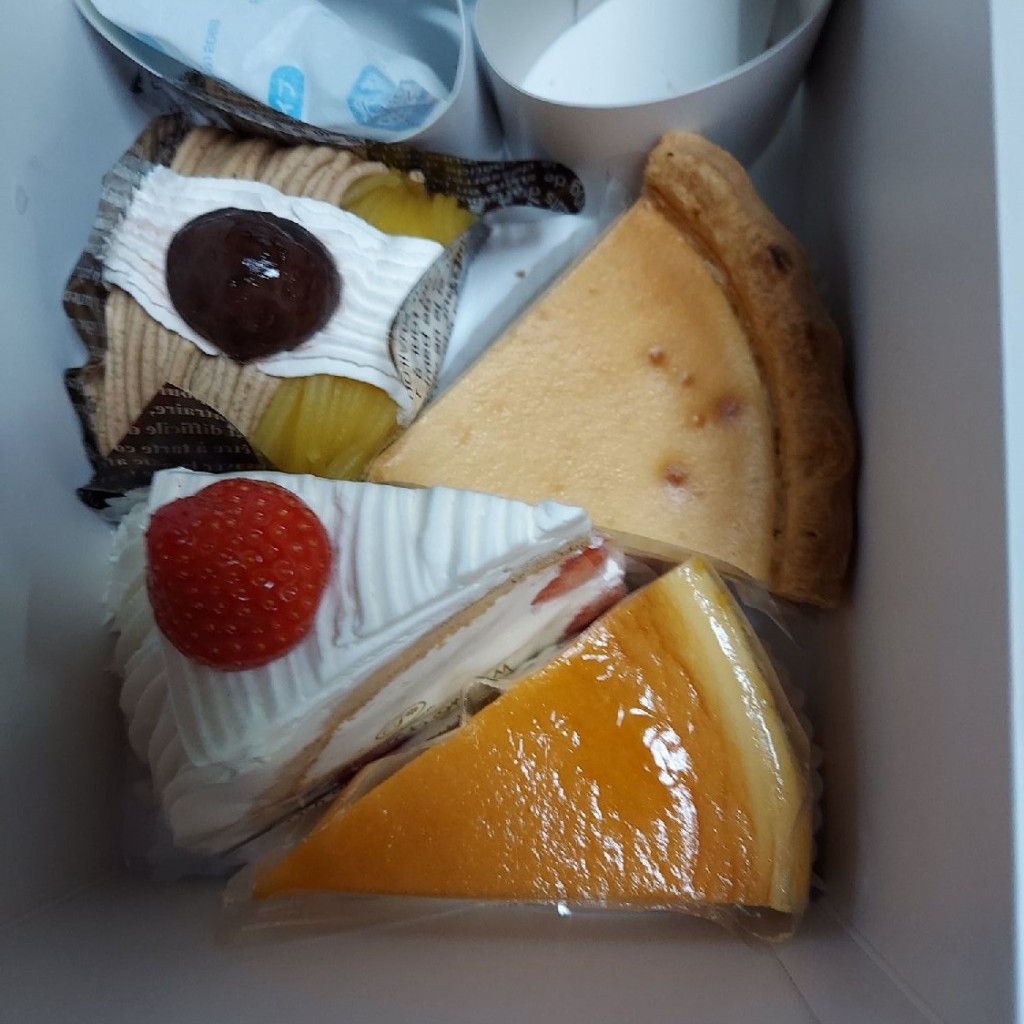 ユーザーが投稿したイタリアンショートケーキの写真 - 実際訪問したユーザーが直接撮影して投稿した稲田新町スイーツ不二家 東大阪店の写真