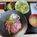 ステーキ丼 - 実際訪問したユーザーが直接撮影して投稿した今宿駅前鉄板焼き堀ちゃん牧場 今宿駅前店の写真のメニュー情報