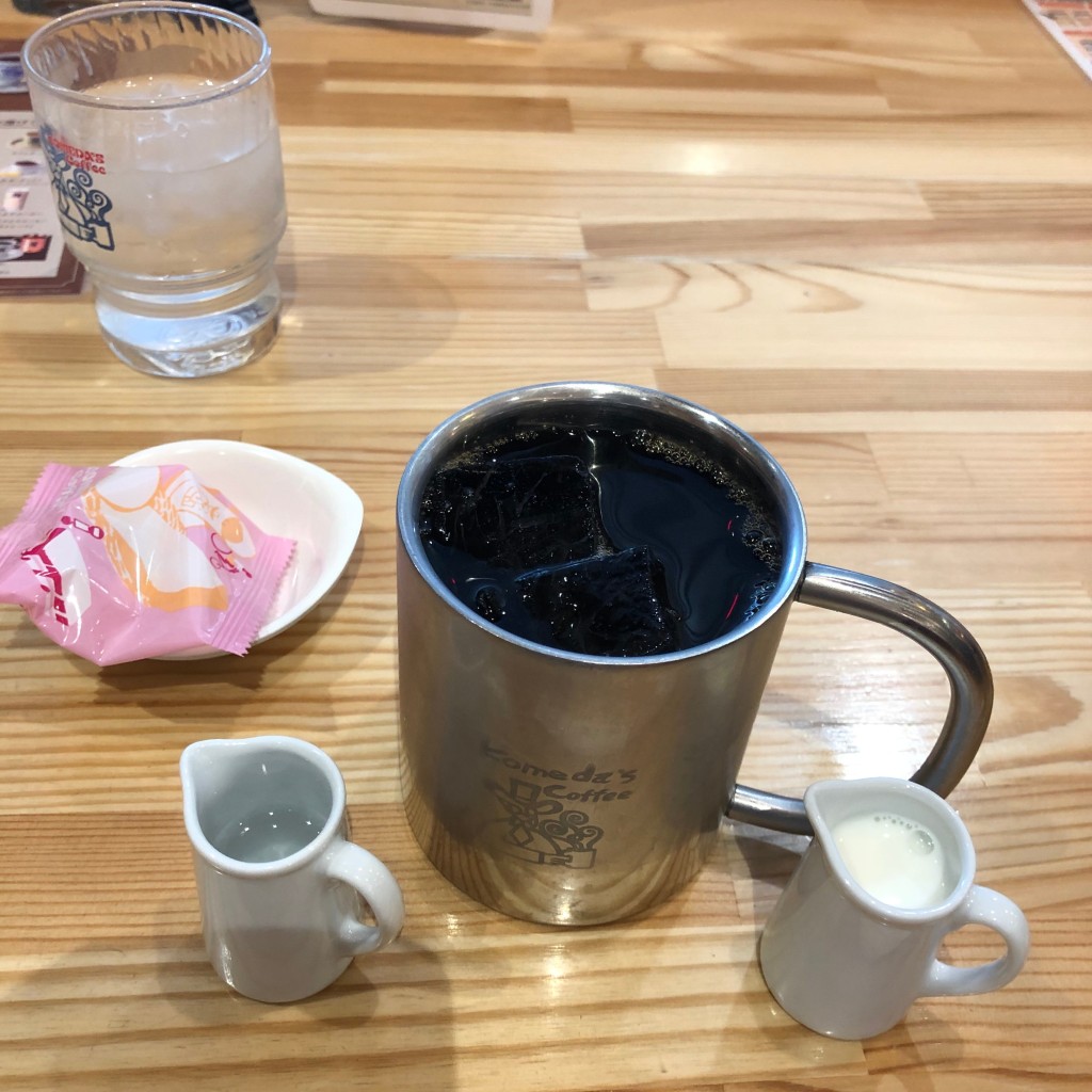 ユーザーが投稿したコーヒーの写真 - 実際訪問したユーザーが直接撮影して投稿した狩口台喫茶店コメダ珈琲店ビエラ明舞店の写真