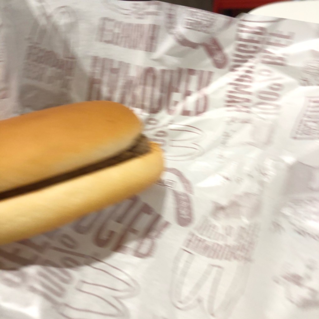 ユーザーが投稿したハンバーガーの写真 - 実際訪問したユーザーが直接撮影して投稿した羽山町ファーストフードマクドナルド 下関東駅店の写真
