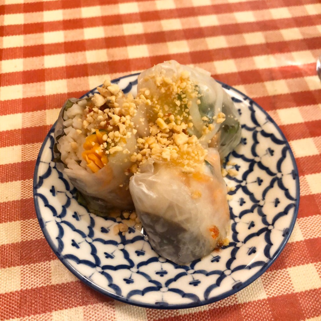 ユーザーが投稿した生春巻の写真 - 実際訪問したユーザーが直接撮影して投稿した八重洲韓国料理サイアム オーキッド 八重洲地下街南口店の写真