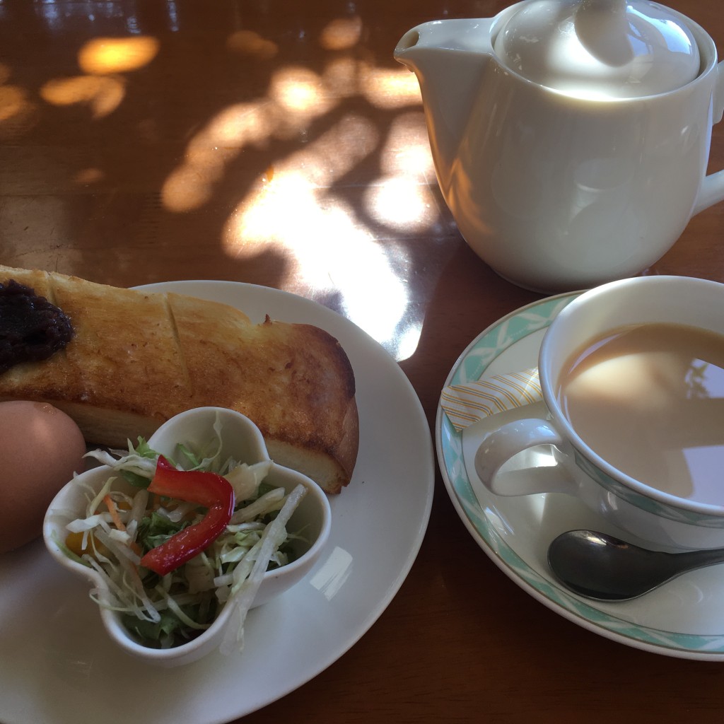 ユーザーが投稿したミルクティー モーニングの写真 - 実際訪問したユーザーが直接撮影して投稿した三井町喫茶店ヤザワツゥーの写真