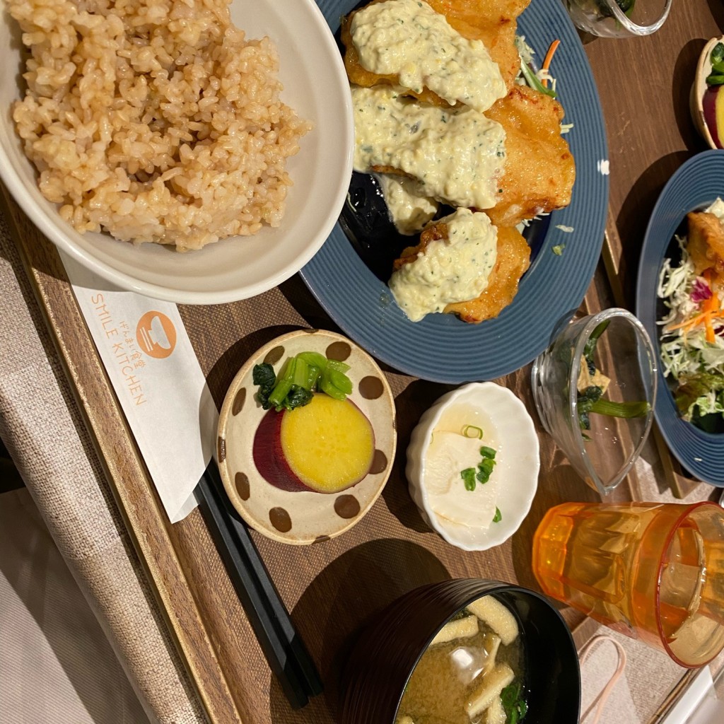 ユーザーが投稿したD鶏むね肉のチキン南蛮の写真 - 実際訪問したユーザーが直接撮影して投稿した赤坂定食屋SMILE KITCHENの写真