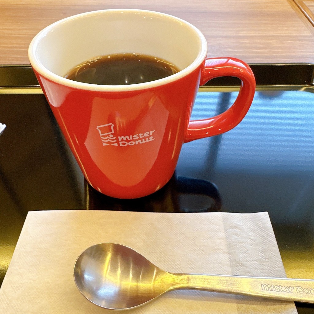 ユーザーが投稿したブレンドコーヒーの写真 - 実際訪問したユーザーが直接撮影して投稿した鞍月ドーナツミスタードーナツ 石川県庁前ショップの写真