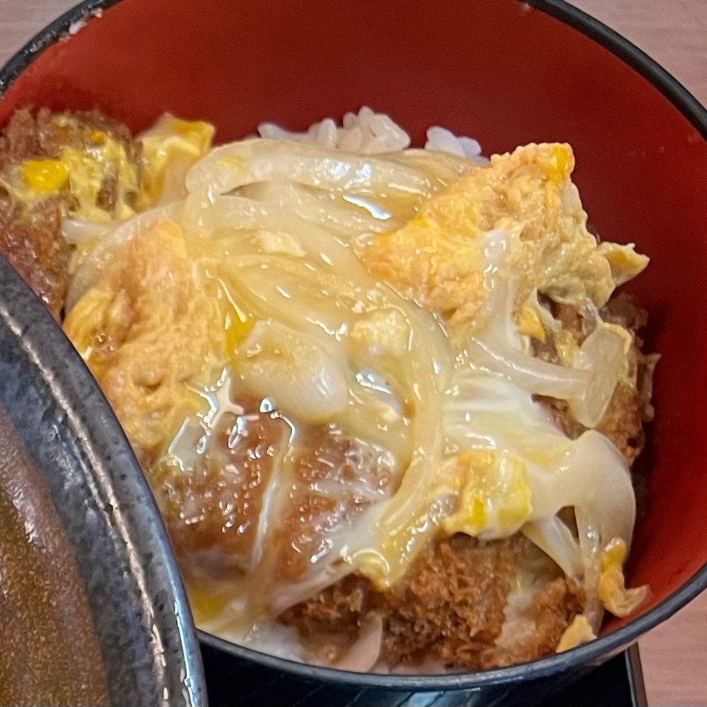 ユーザーが投稿したランチカツ丼の写真 - 実際訪問したユーザーが直接撮影して投稿した鶏冠井町うどん香の川製麺 向日店の写真