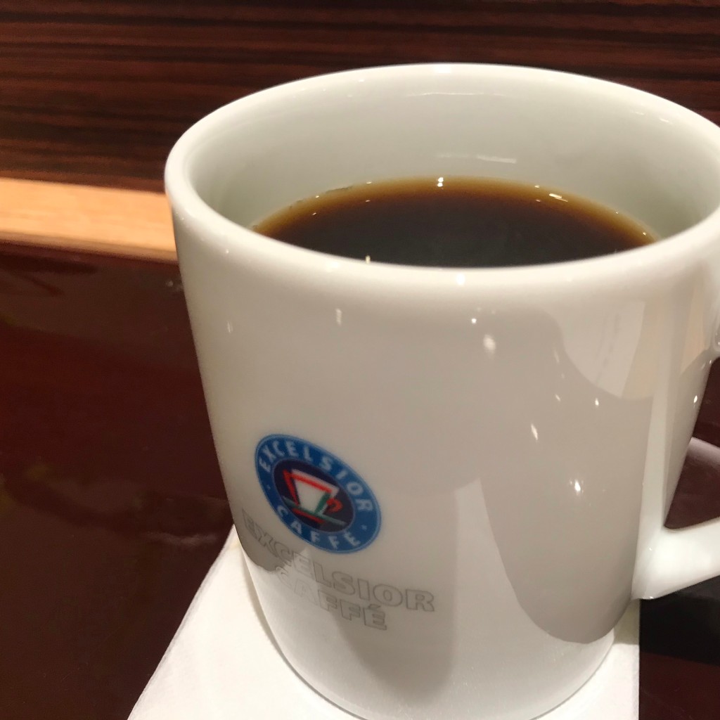 ユーザーが投稿したドリップコーヒーの写真 - 実際訪問したユーザーが直接撮影して投稿した新橋カフェエクセルシオール カフェ ウィング新橋店の写真