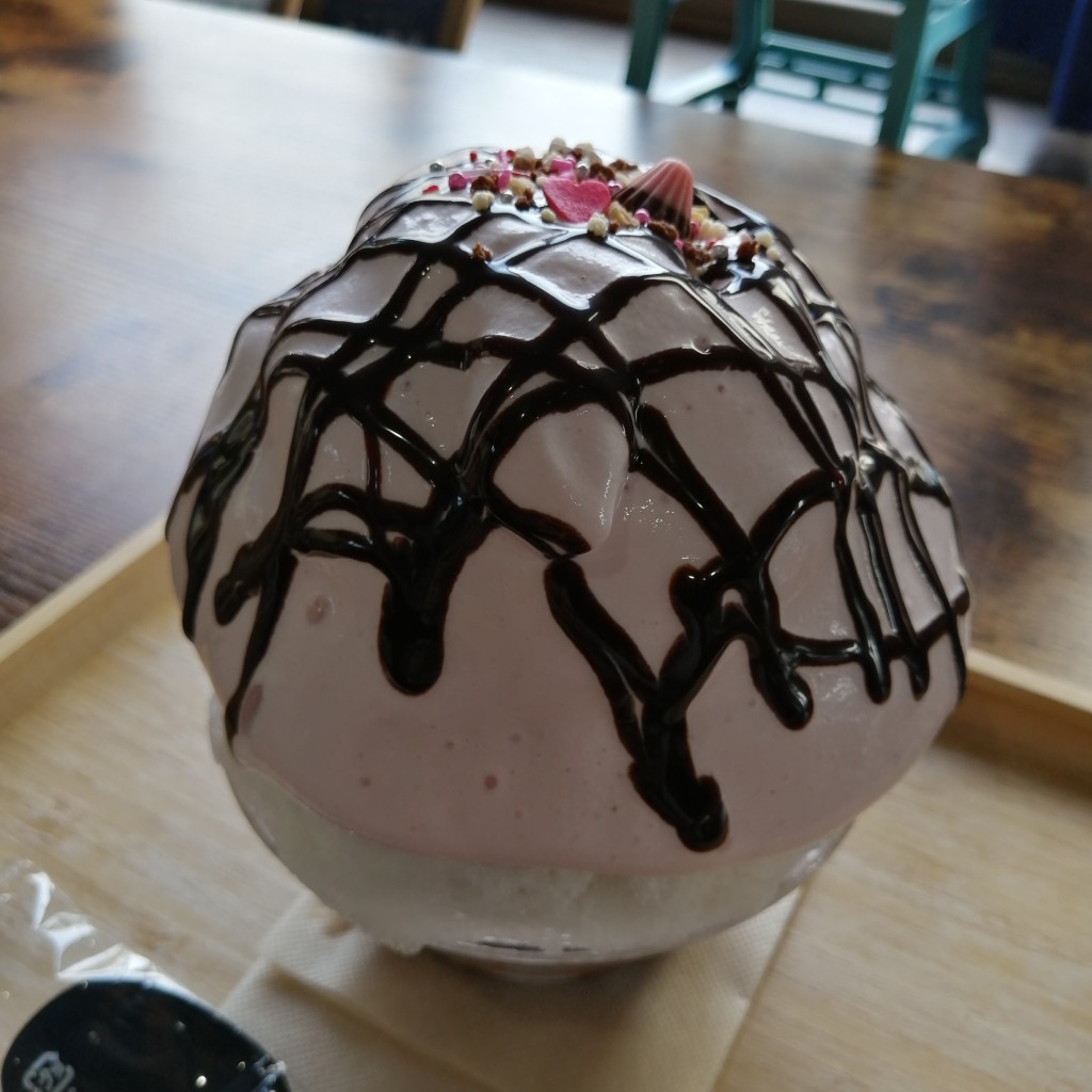 ユーザーが投稿したチョコの写真 - 実際訪問したユーザーが直接撮影して投稿した寿町かき氷青山商店の写真