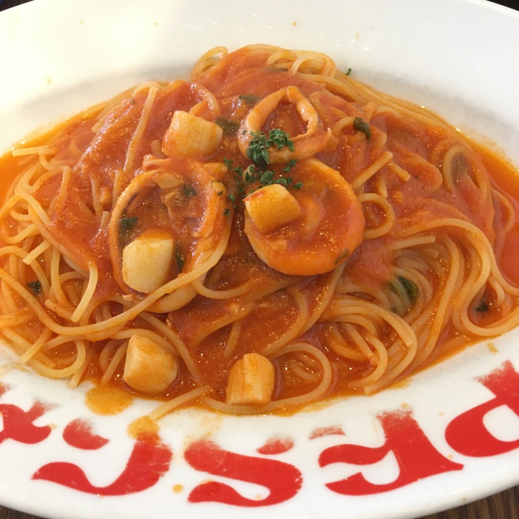 ユーザーが投稿した本日のパスタセットの写真 - 実際訪問したユーザーが直接撮影して投稿した六供町ピザピッツェリア・ペスカの写真