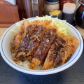 ソースカツ丼(梅) - 実際訪問したユーザーが直接撮影して投稿した今宿とんかつかつや 茅ヶ崎今宿店の写真のメニュー情報