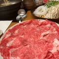 しゃぶしゃぶコース和牛霜降肉 - 実際訪問したユーザーが直接撮影して投稿した小野崎しゃぶしゃぶ木曽路 つくば店の写真のメニュー情報