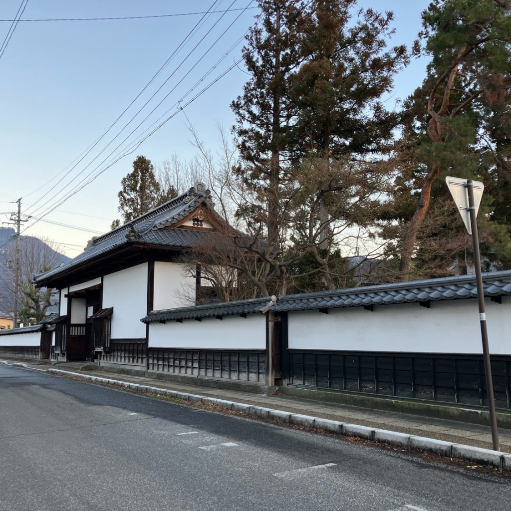ちっちちちちさんが投稿した松代町松代歴史 / 遺跡のお店矢沢家の表門の写真