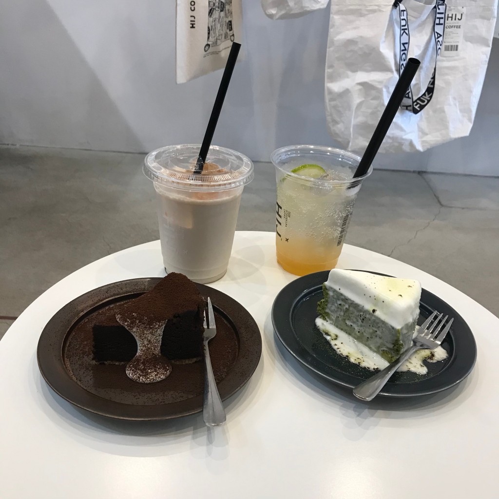 頭痛さんさんが投稿した本通カフェのお店HIJ COFFEE/エイチアイジェー コーヒーの写真