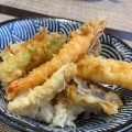 天ぷら丼 - 実際訪問したユーザーが直接撮影して投稿した阿児町鵜方天ぷら天ぷら とばりの写真のメニュー情報