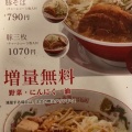 実際訪問したユーザーが直接撮影して投稿した神谷ラーメン / つけ麺活龍 牛久店の写真