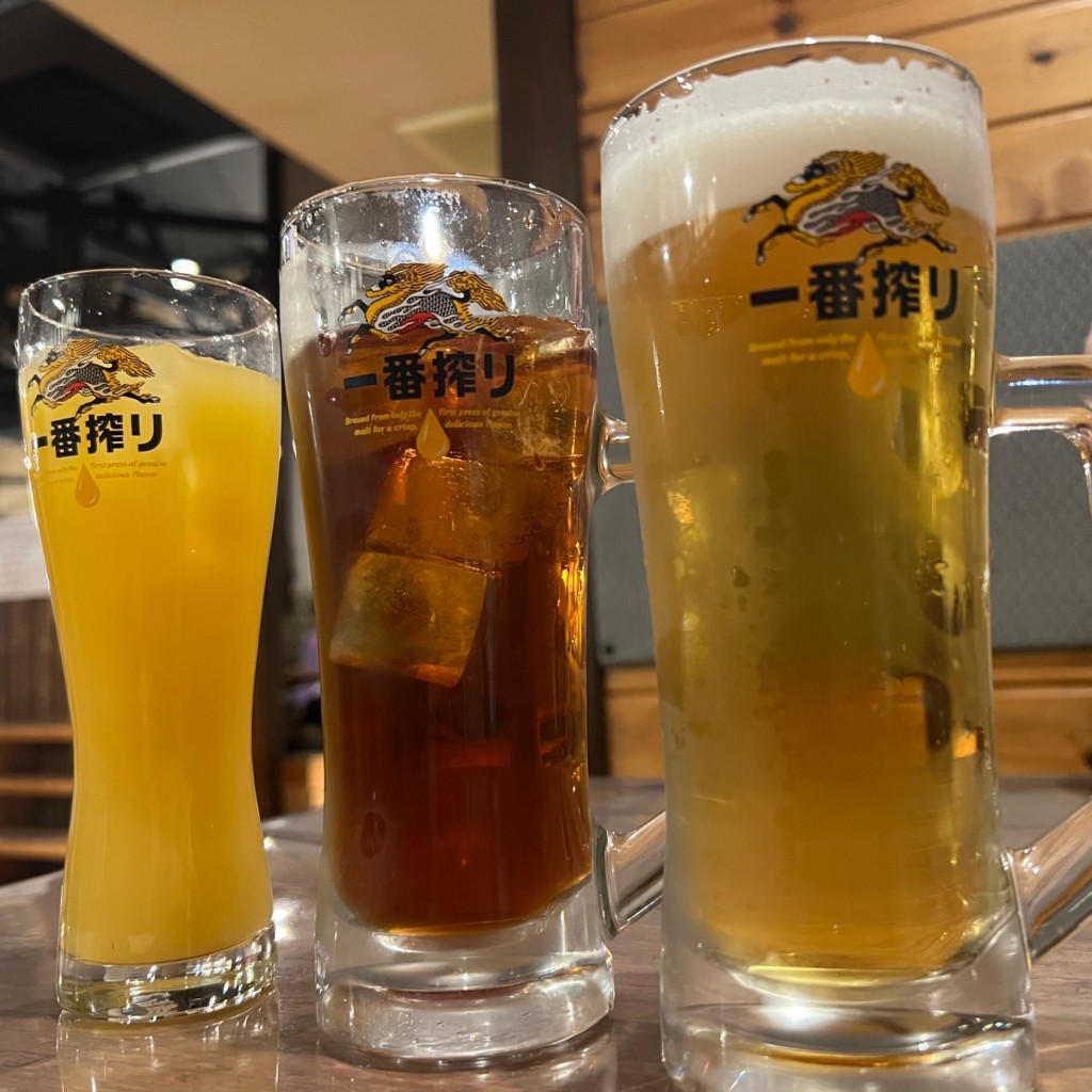 ユーザーが投稿した生ビールの写真 - 実際訪問したユーザーが直接撮影して投稿した小代居酒屋阿波水産 泉北店の写真