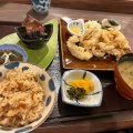 とり天定食 - 実際訪問したユーザーが直接撮影して投稿した駅前本町丼ものとよ常 別府駅前店の写真のメニュー情報