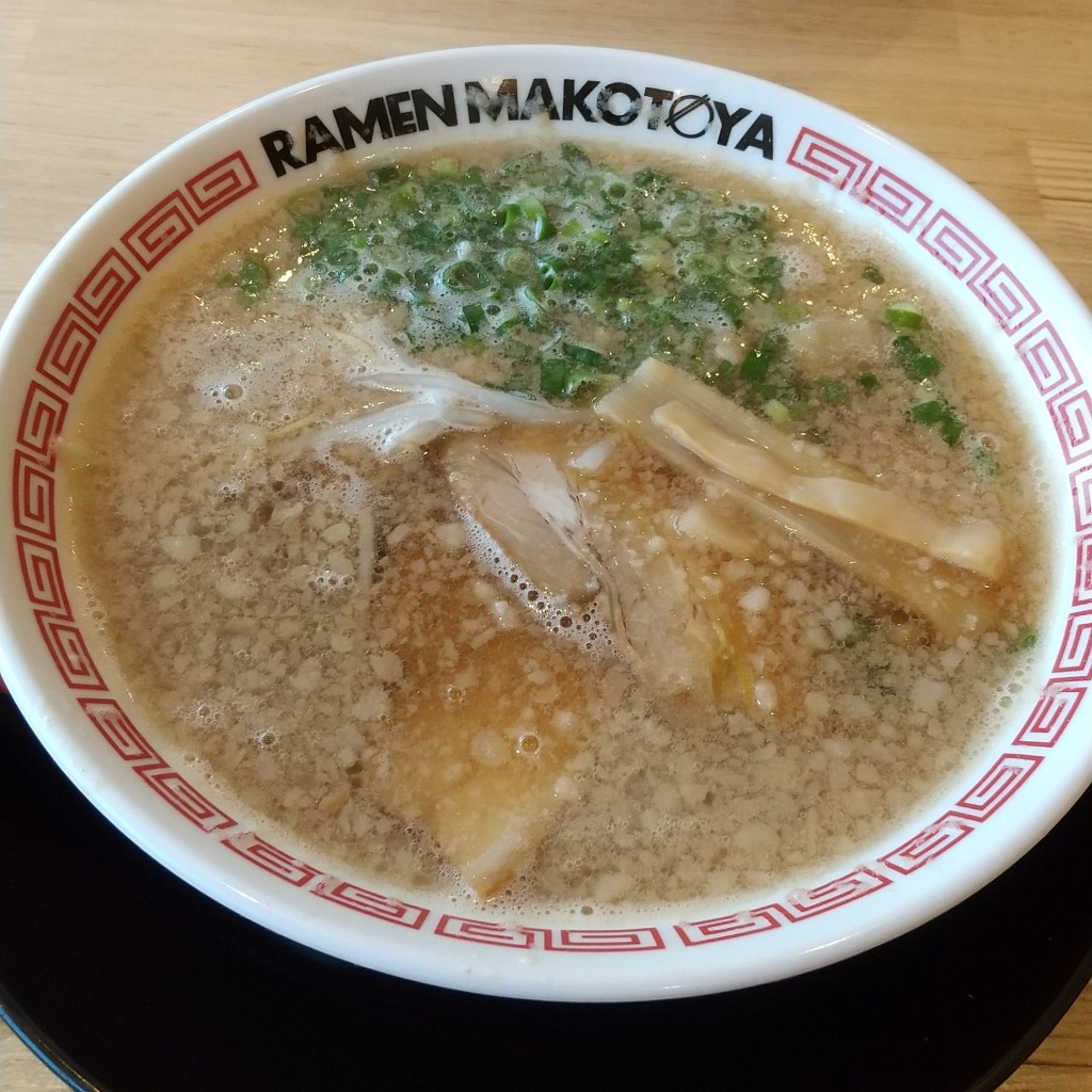 ユーザーが投稿した背脂醤油ラーメンの写真 - 実際訪問したユーザーが直接撮影して投稿した広畑区才ラーメン専門店まこと屋 姫路広畑店の写真