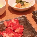ロース定食 - 実際訪問したユーザーが直接撮影して投稿した大深町焼肉白雲台 グランフロント大阪店の写真のメニュー情報