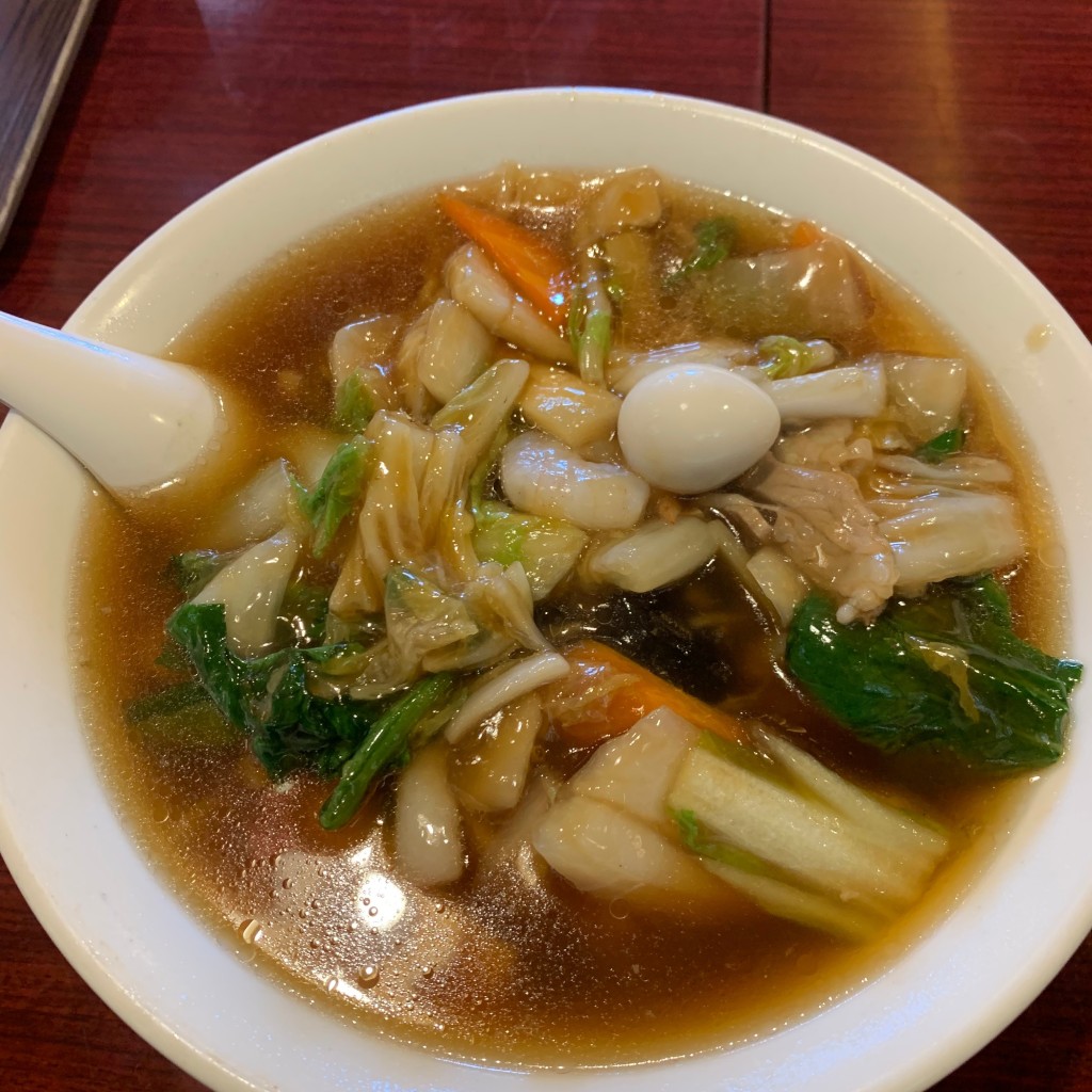 ユーザーが投稿した什錦麺の写真 - 実際訪問したユーザーが直接撮影して投稿した東品川中華料理栄華楼 天王洲アイル店の写真