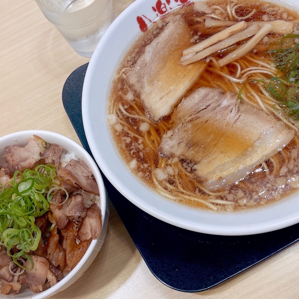 かためこいめおおめさんが投稿した一番町ラーメン / つけ麺のお店八楽笑/はらしょーの写真